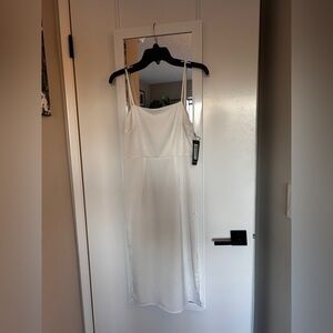 Nasty Gal White Strappy Dress